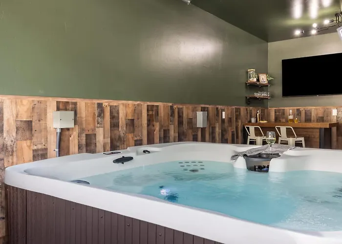 Boarder's Basecamp Hot Tub